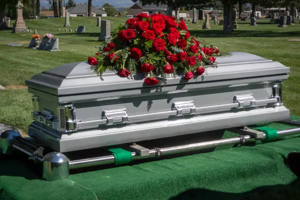image of casket
