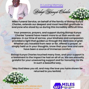 Bishop Kunya Charles @Appreciation-01